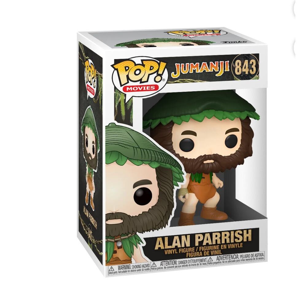 Funko Pop Jumanji 843 Alan Parrish new in box